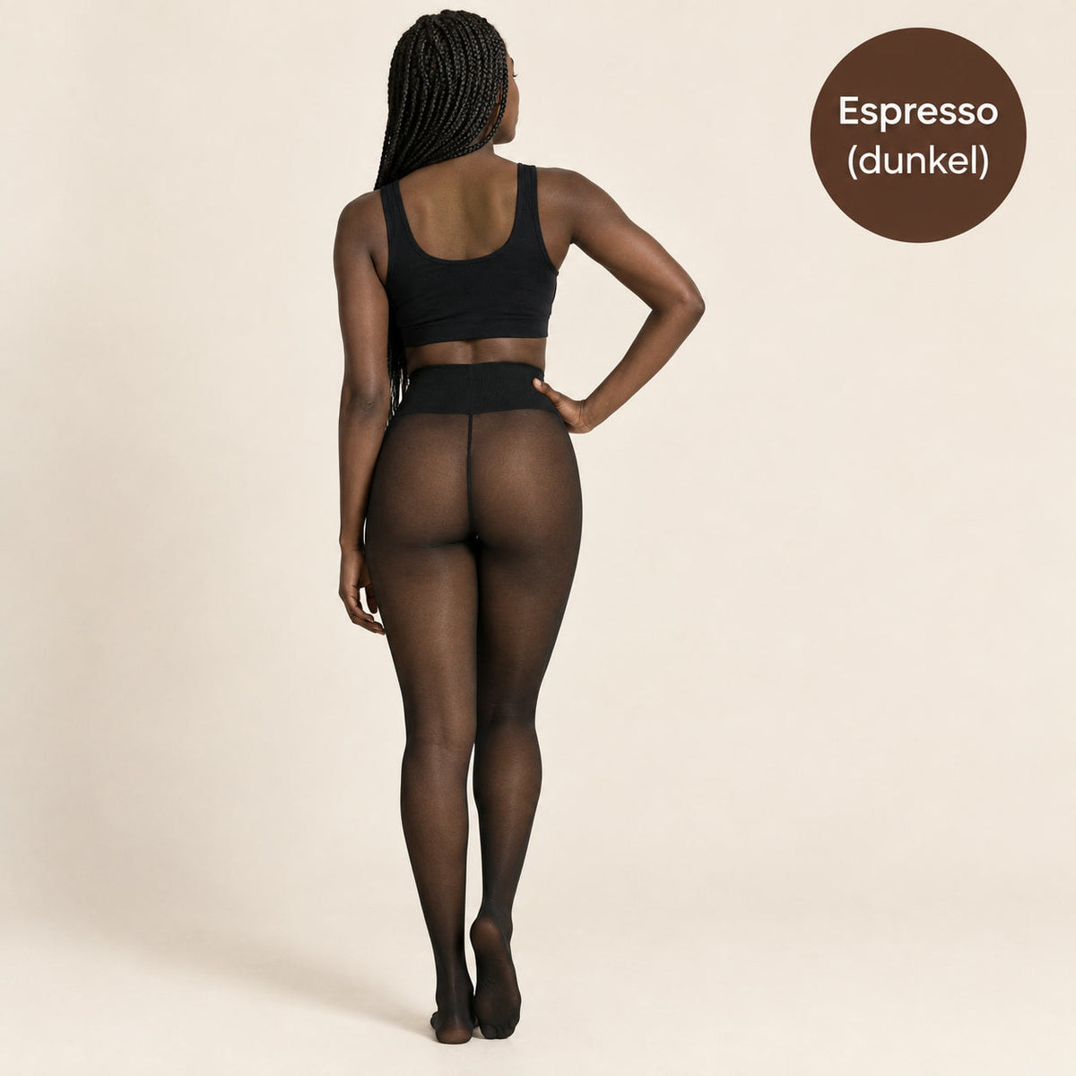 Farbton Espresso (dunkel)